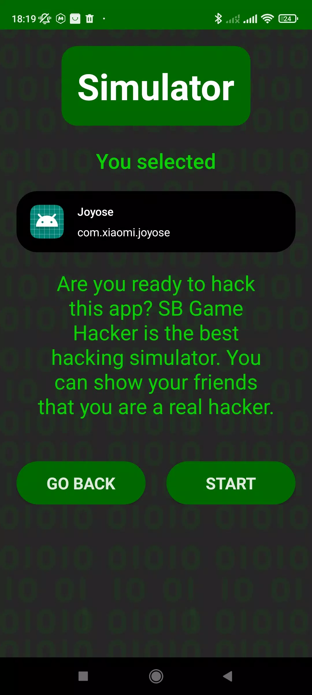 SB Game Hacker Simulator Screenshots