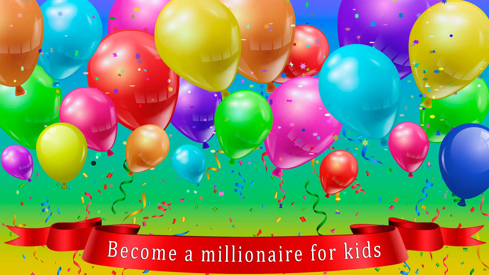 Tangkapan skrin Kids Quiz Games: Millionaire