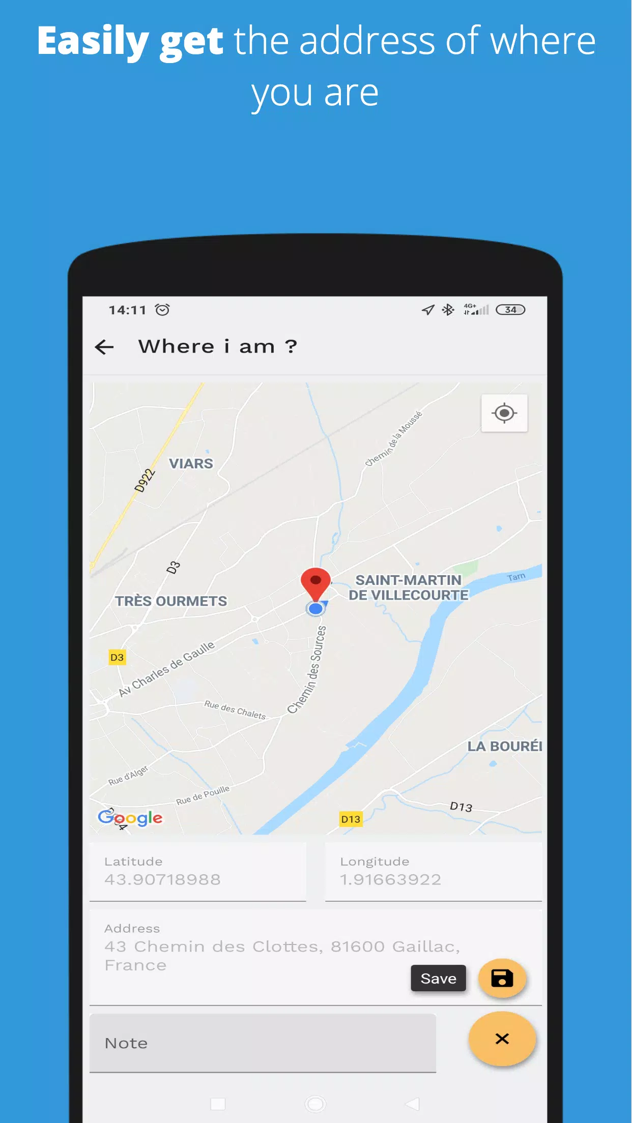Where am i? Where am i parked?应用截图