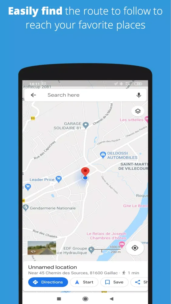 Where am i? Where am i parked? Screenshots