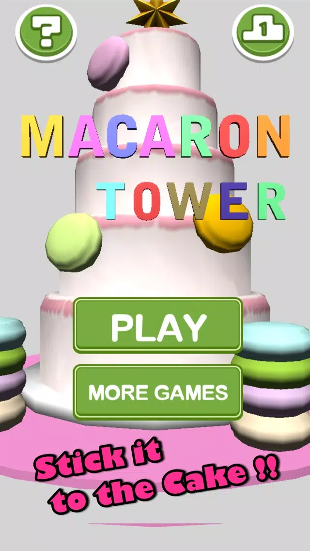 Happy Macaron Tower سکرین شاٹس