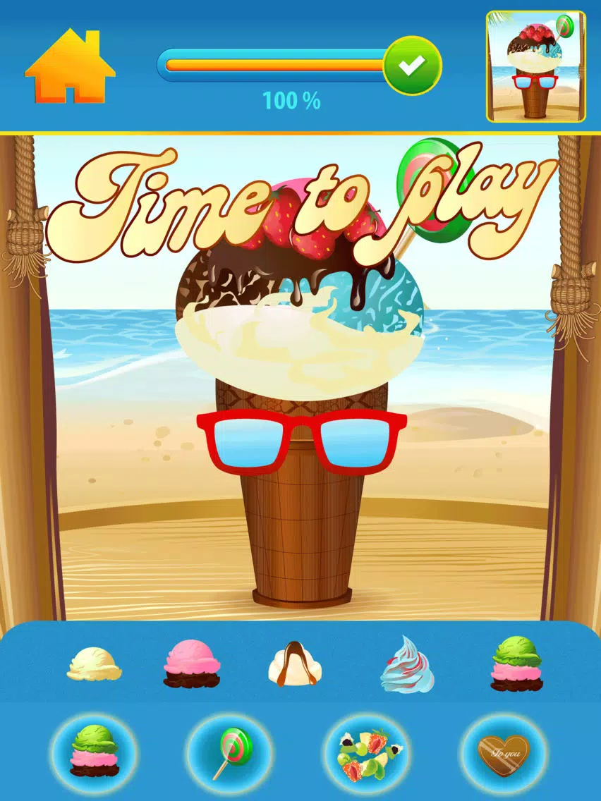 My Hello Little Heroes Draw and Copy Beach Game - Frozen Ice Cream Maker Puzzle - Free App iPad Screenshots
