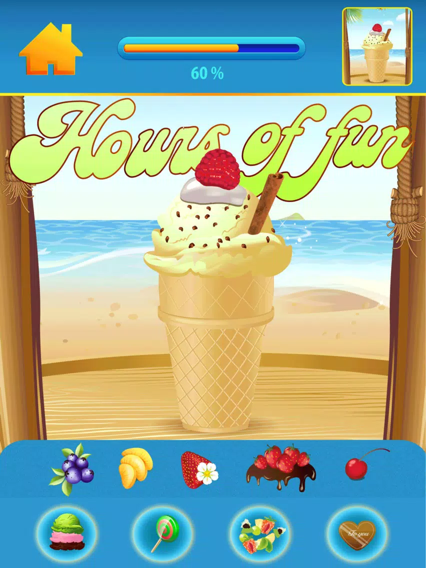 My Hello Little Heroes Draw and Copy Beach Game - Frozen Ice Cream Maker Puzzle - Free App iPad Screenshots
