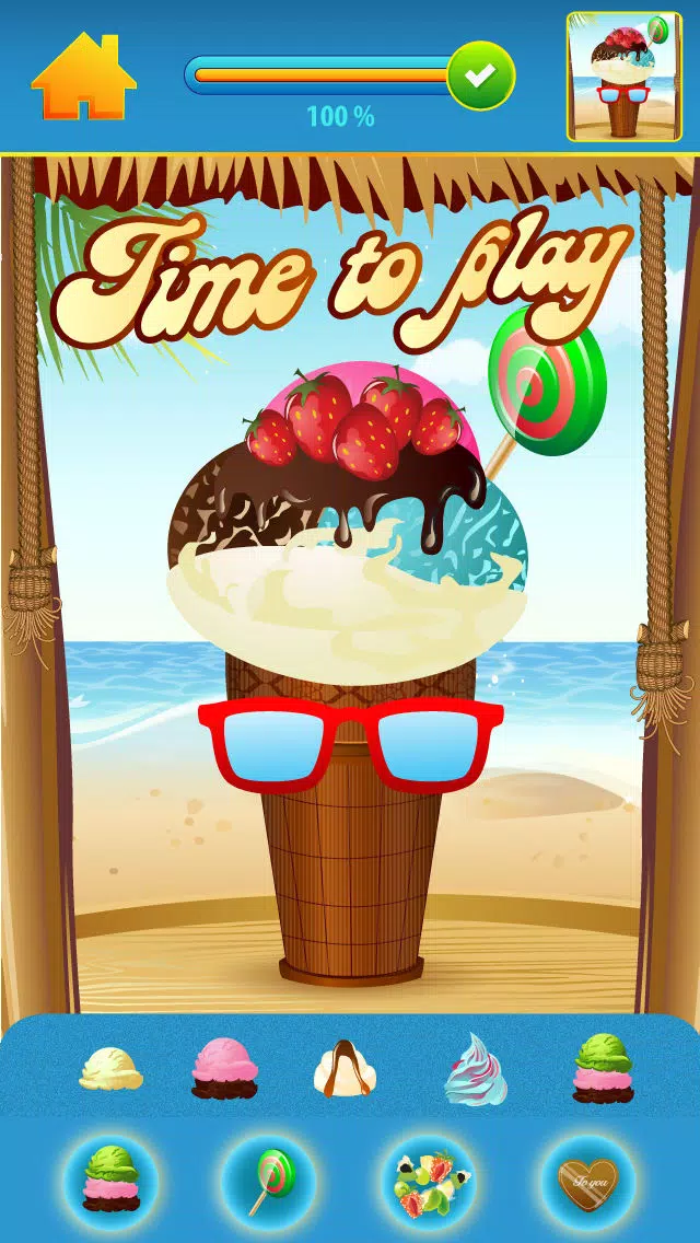 My Hello Little Heroes Draw and Copy Beach Game - Frozen Ice Cream Maker Puzzle - Free App Screenshots