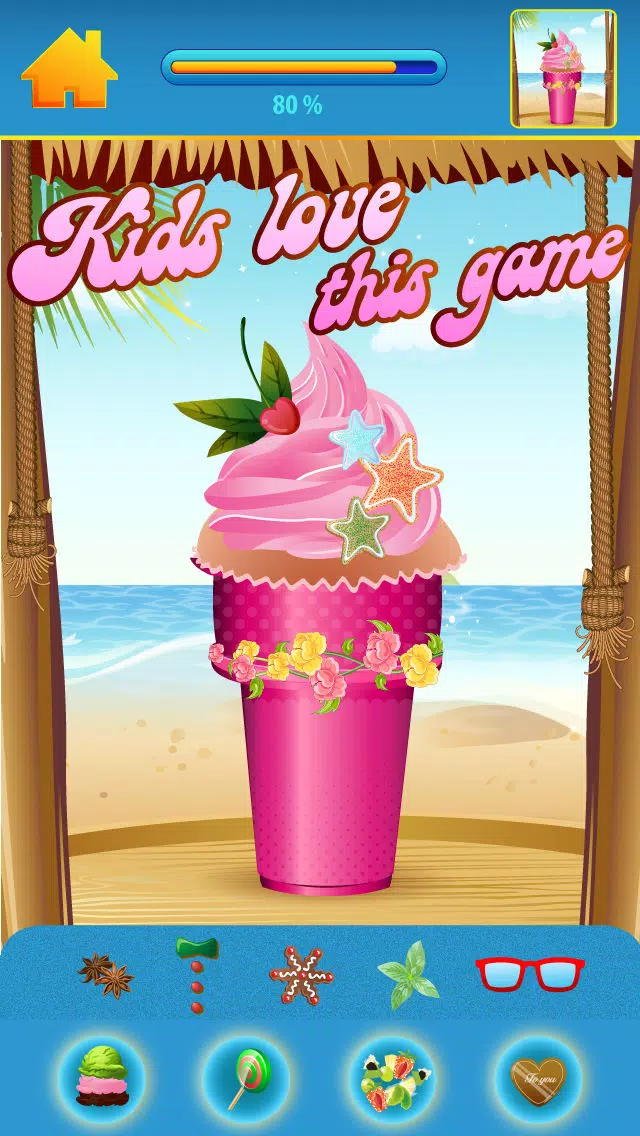 My Hello Little Heroes Draw and Copy Beach Game - Frozen Ice Cream Maker Puzzle - Free App Screenshots