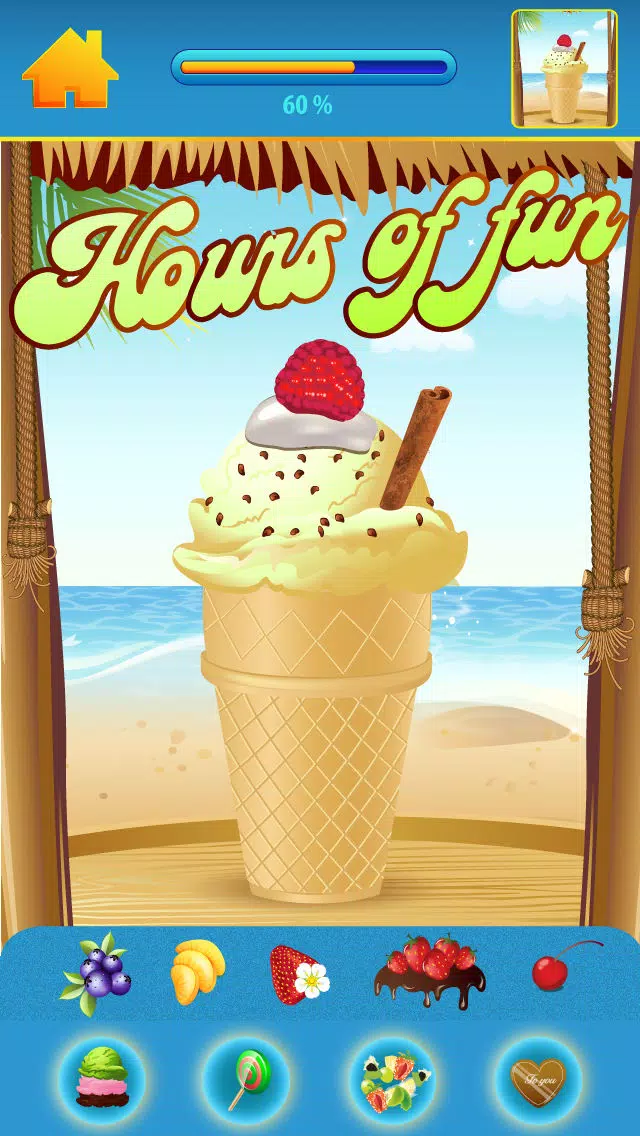 My Hello Little Heroes Draw and Copy Beach Game - Frozen Ice Cream Maker Puzzle - Free App Screenshots