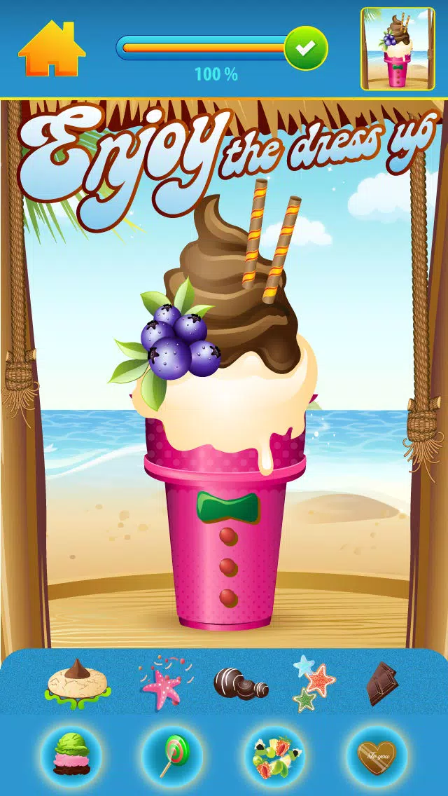 My Hello Little Heroes Draw and Copy Beach Game - Frozen Ice Cream Maker Puzzle - Free App Screenshots