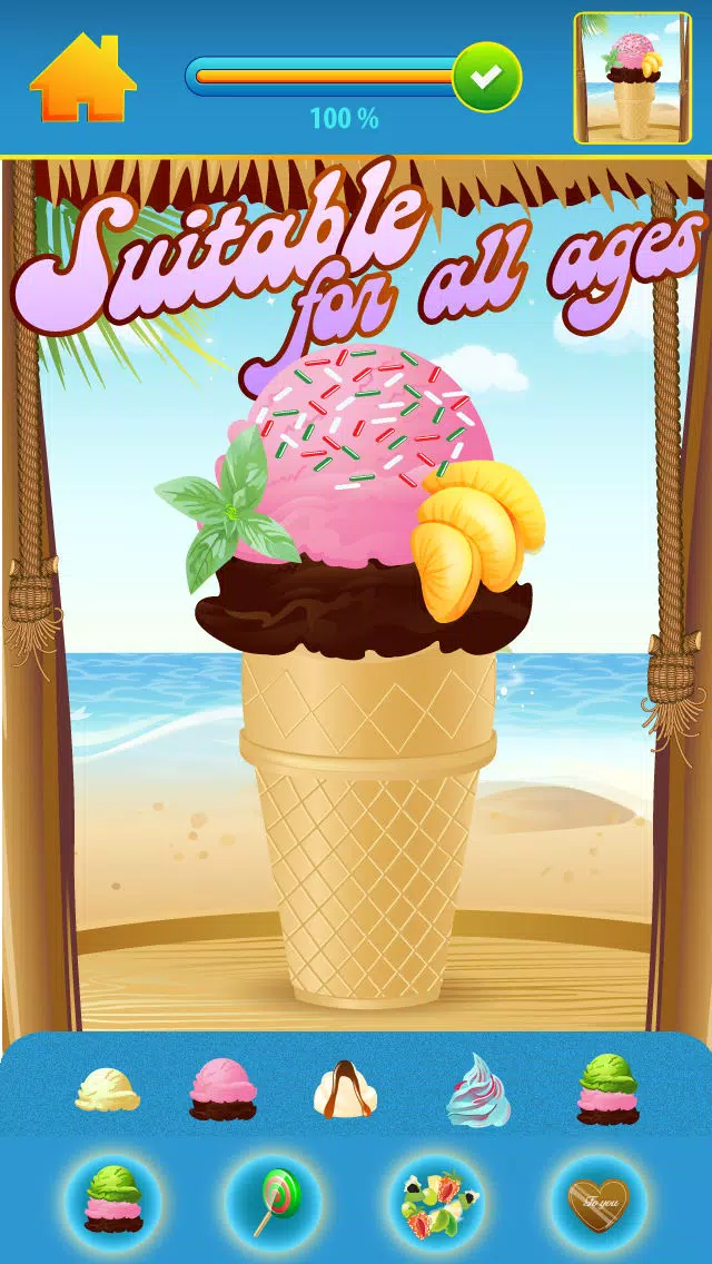 My Hello Little Heroes Draw and Copy Beach Game - Frozen Ice Cream Maker Puzzle - Free App Screenshots