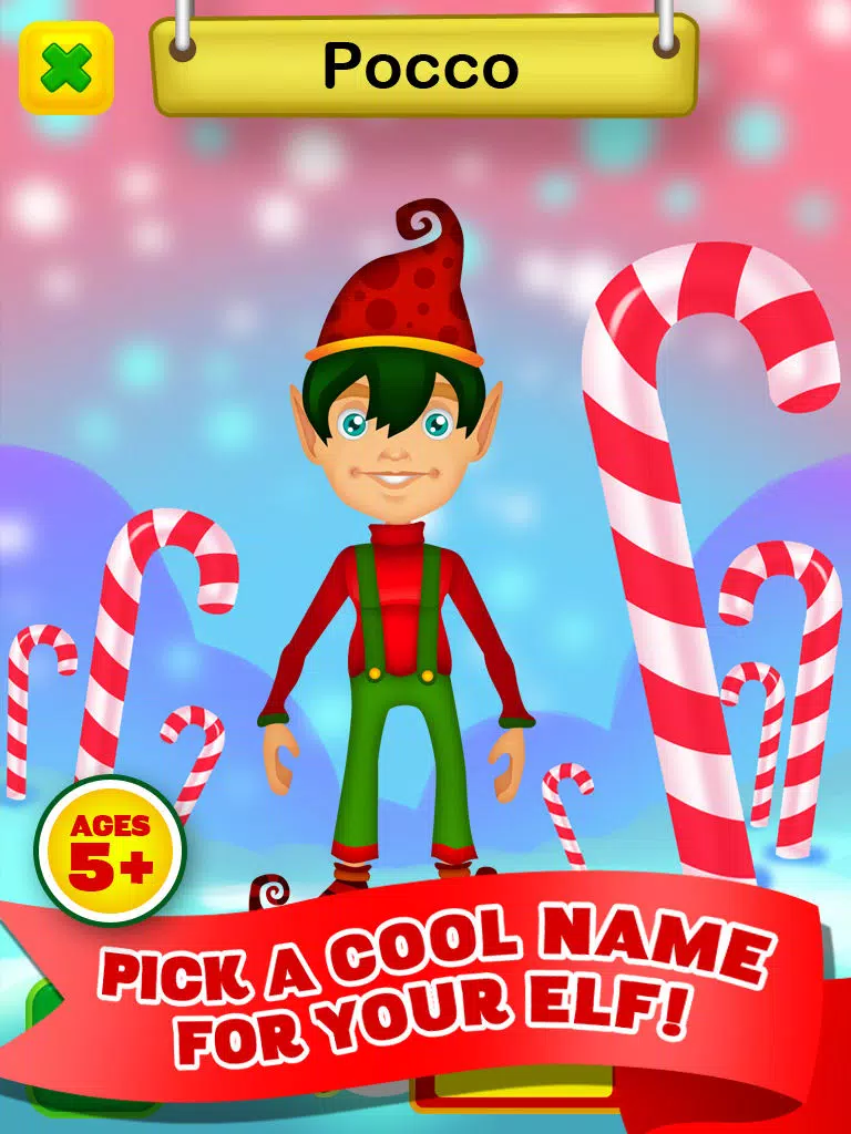 Name My Santas Amazing Little Helper North Pole Magic Builder Elf Design Game - Free App iPad Screenshots