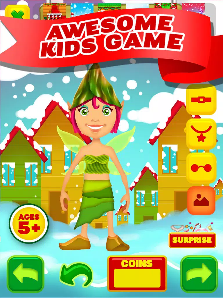 Name My Santas Amazing Little Helper North Pole Magic Builder Elf Design Game - Free App iPad Screenshots