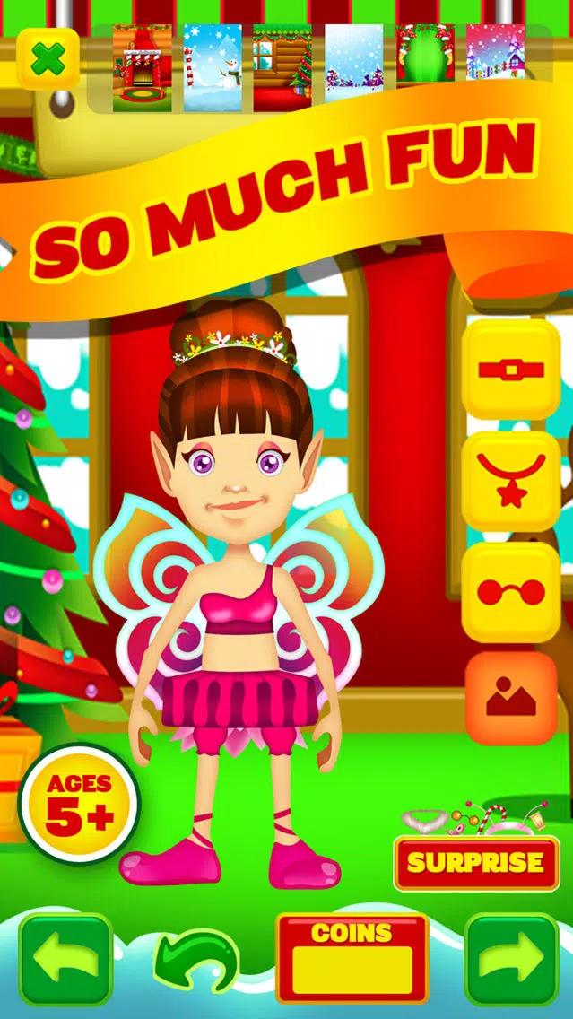 Name My Santas Amazing Little Helper North Pole Magic Builder Elf Design Game - Free App Screenshots