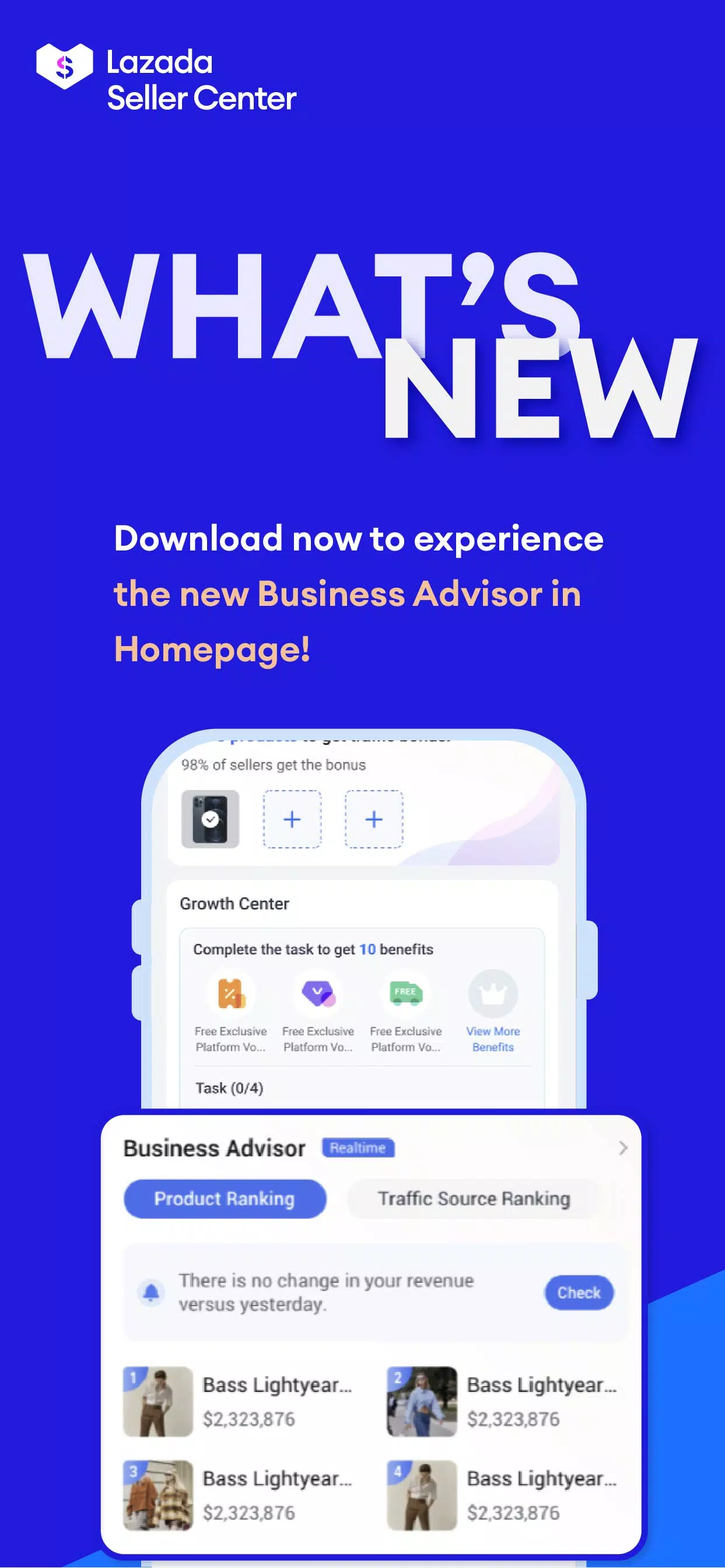 Lazada Seller Center Screenshots