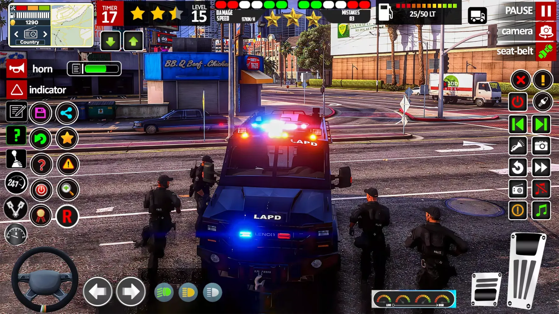 Cop Car Chase Games 2024 Screenshots