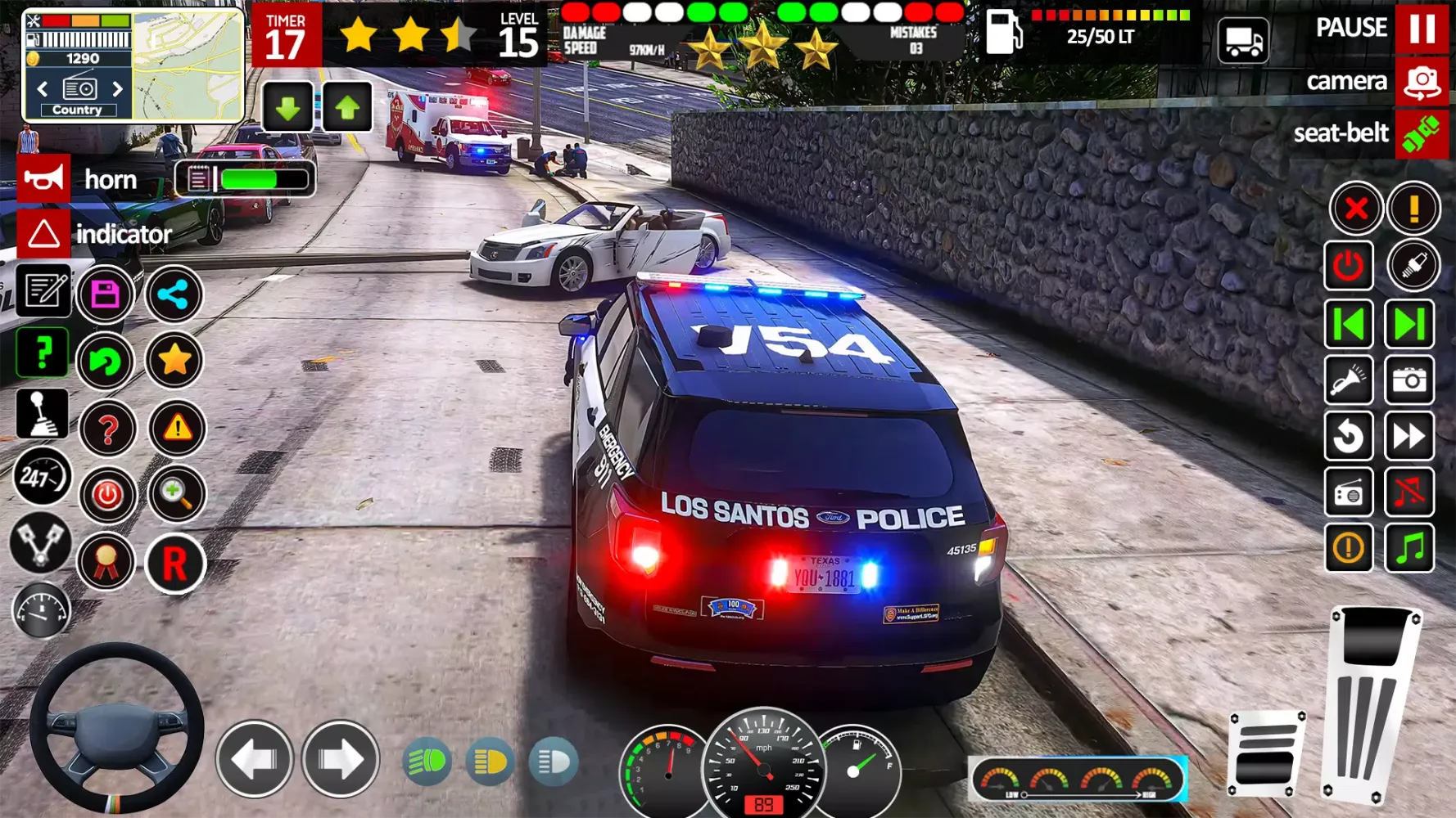 Cop Car Chase Games 2024 Screenshots