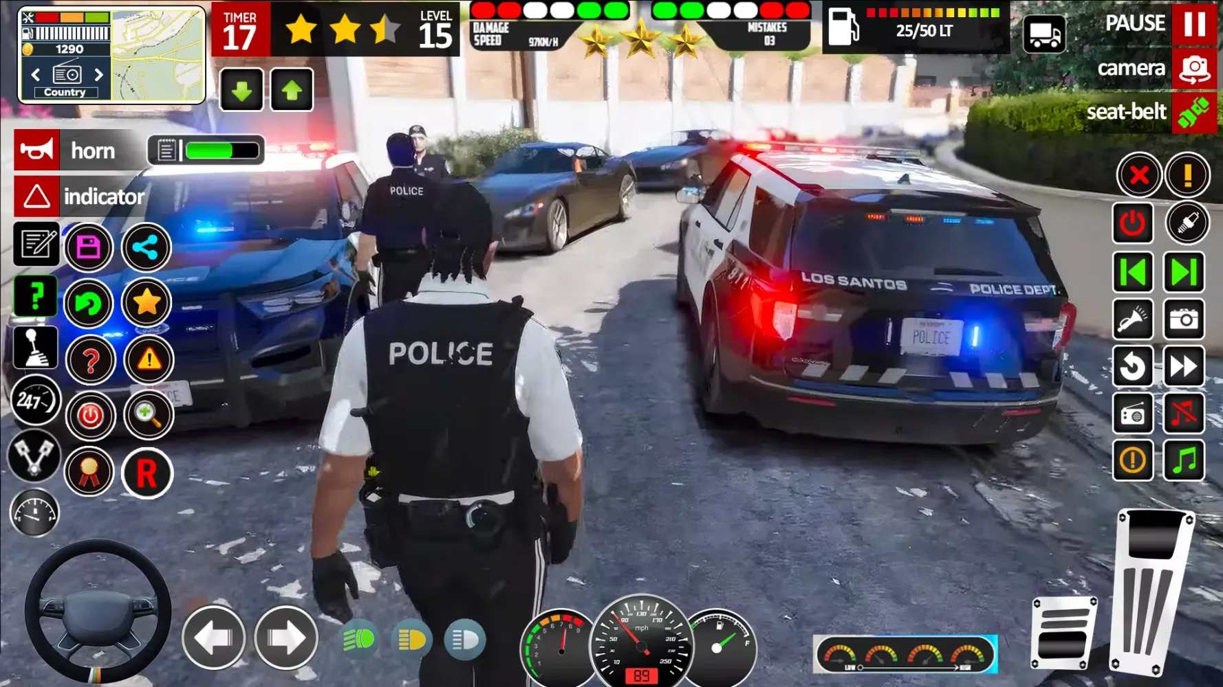 Cop Car Chase Games 2024 Screenshots