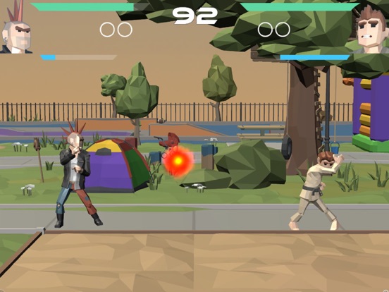 Karate Fight 3D iPad 应用截图