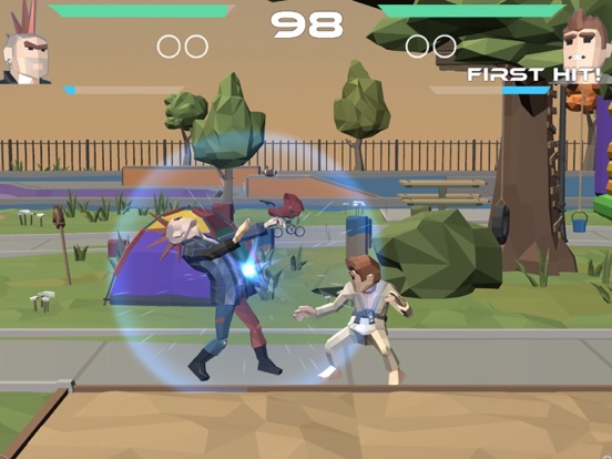 Karate Fight 3D iPad 应用截图