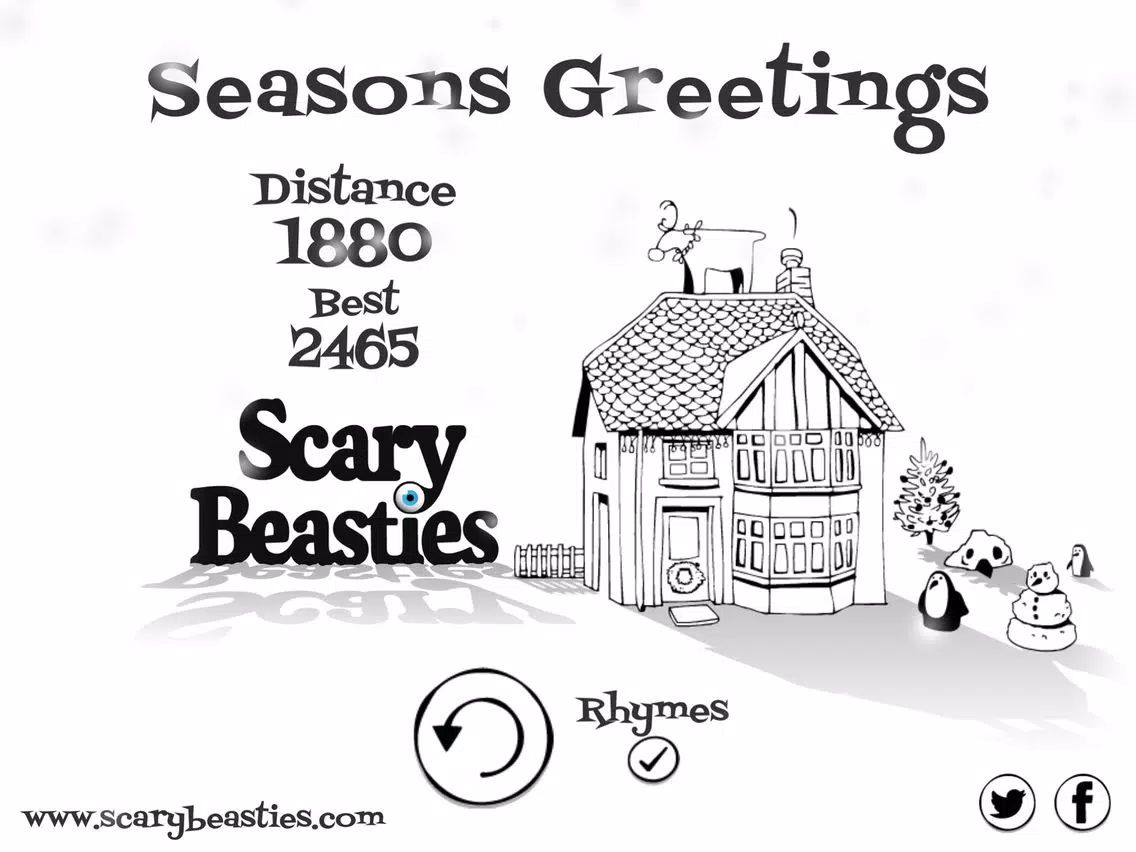 ScaryBeasties A Winter's Trail iPad  स्क्रीनशॉट