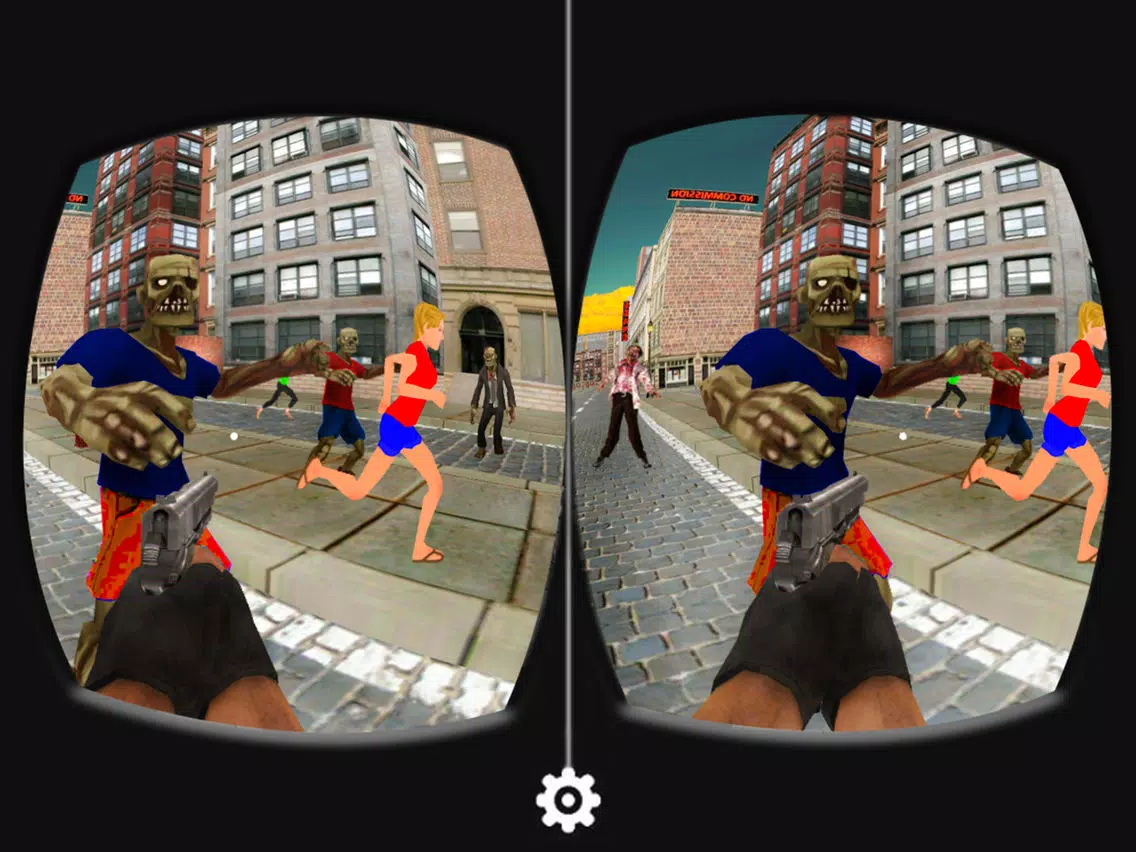 ภาพหน้าจอของ VR Zombie Survival Castaways iPad 