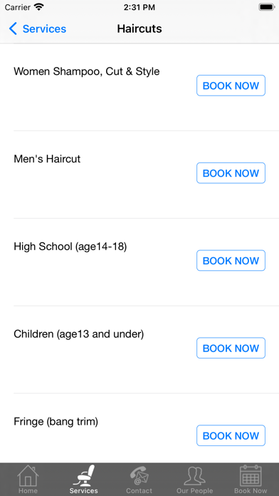 Chosen Design Hair Salon Screenshots