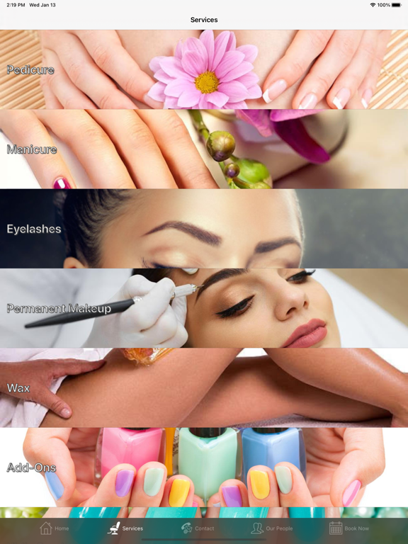Happy Nails & Lashes iPad Screenshots