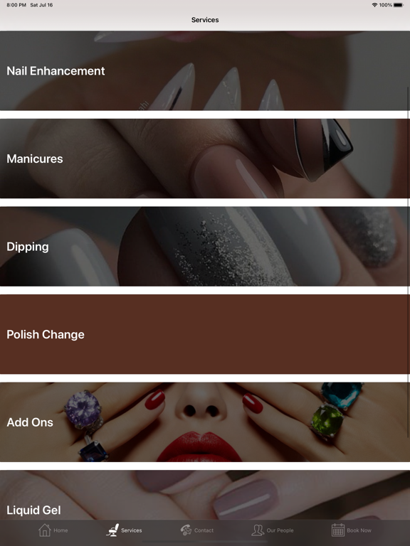La Vida Nail Spa iPad Screenshots