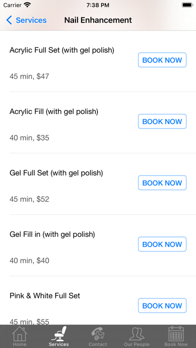La Vida Nail Spa Screenshots