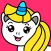 Unicorn Coloring Puzzle Games