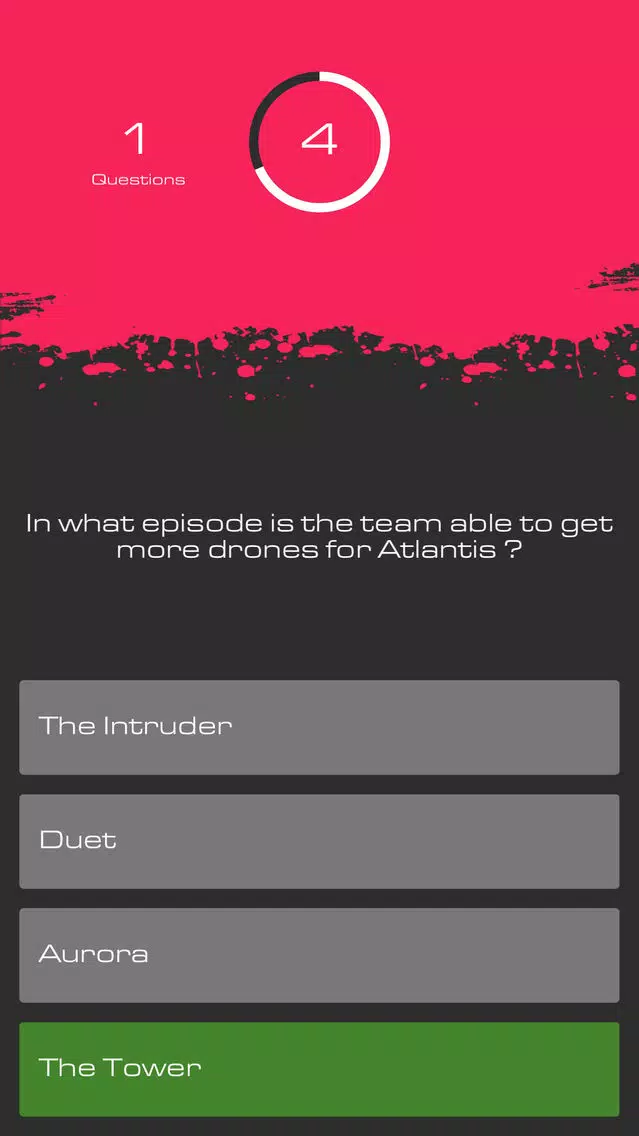 Quiz for Stargate SyFy TV Show स्क्रीनशॉट