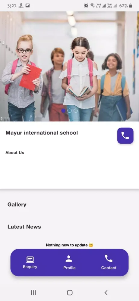 Mayur International School Screenshots