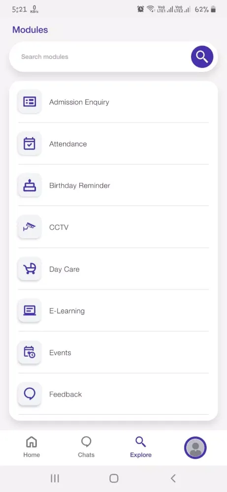 Mayur International School Screenshots