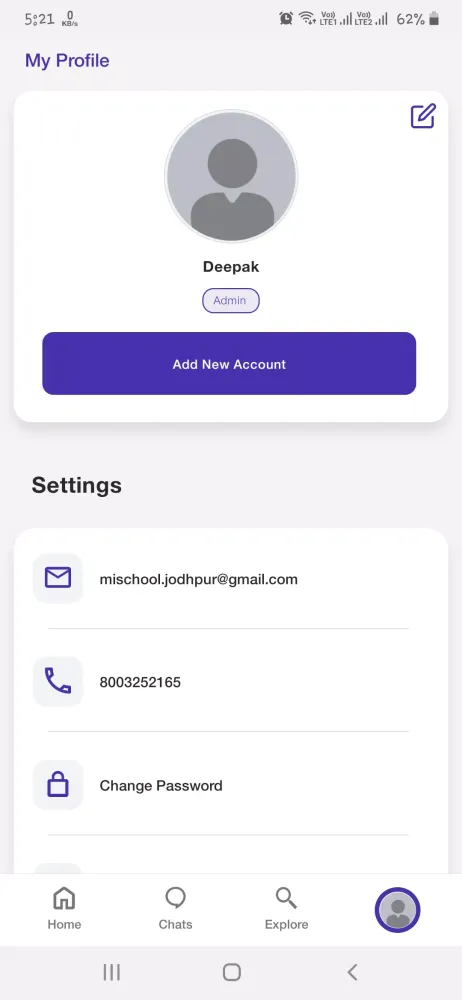 Mayur International School Screenshots