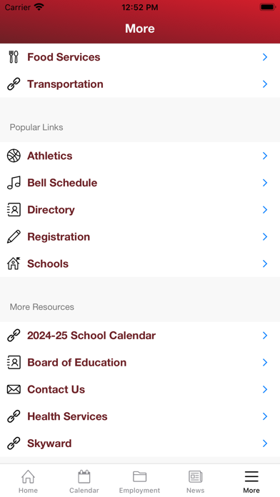 Granite City CUSD #9 Screenshots
