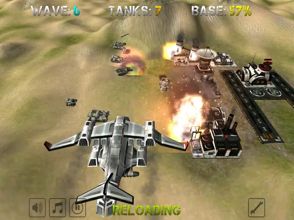 Tank Attack Wars iPad  Screenshots