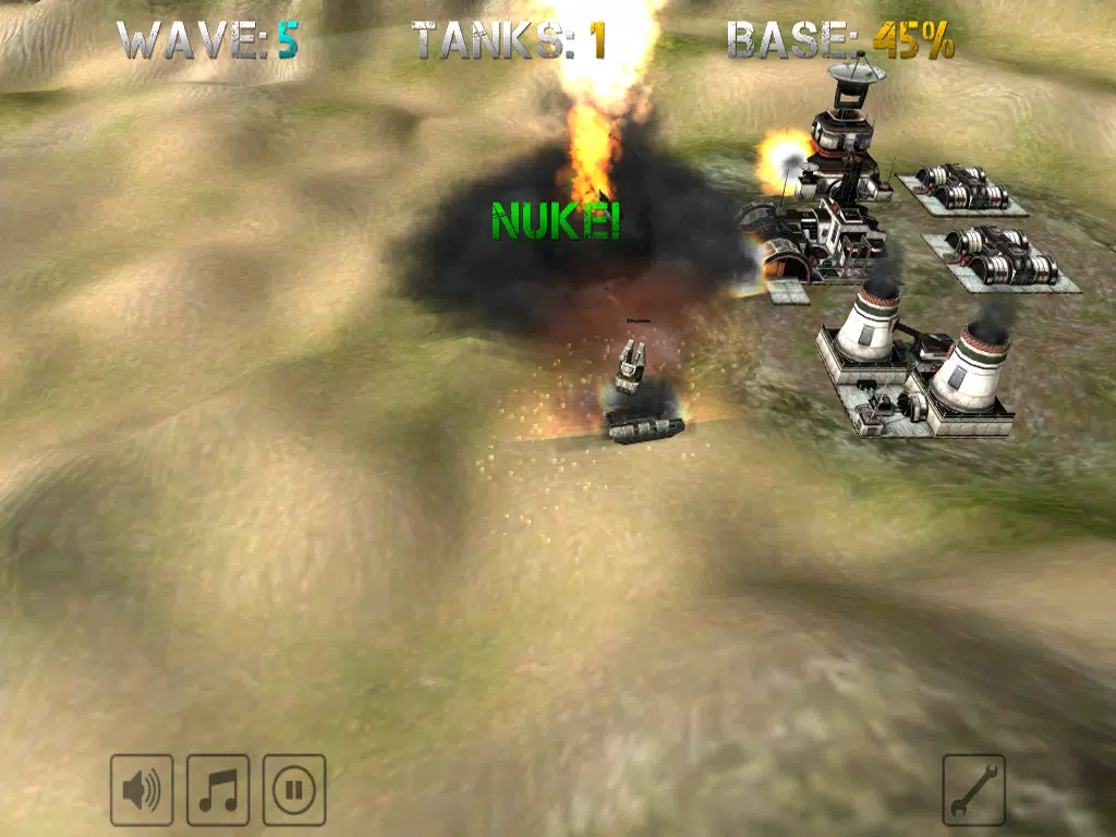 Tangkapan layar Tank Attack Wars iPad 