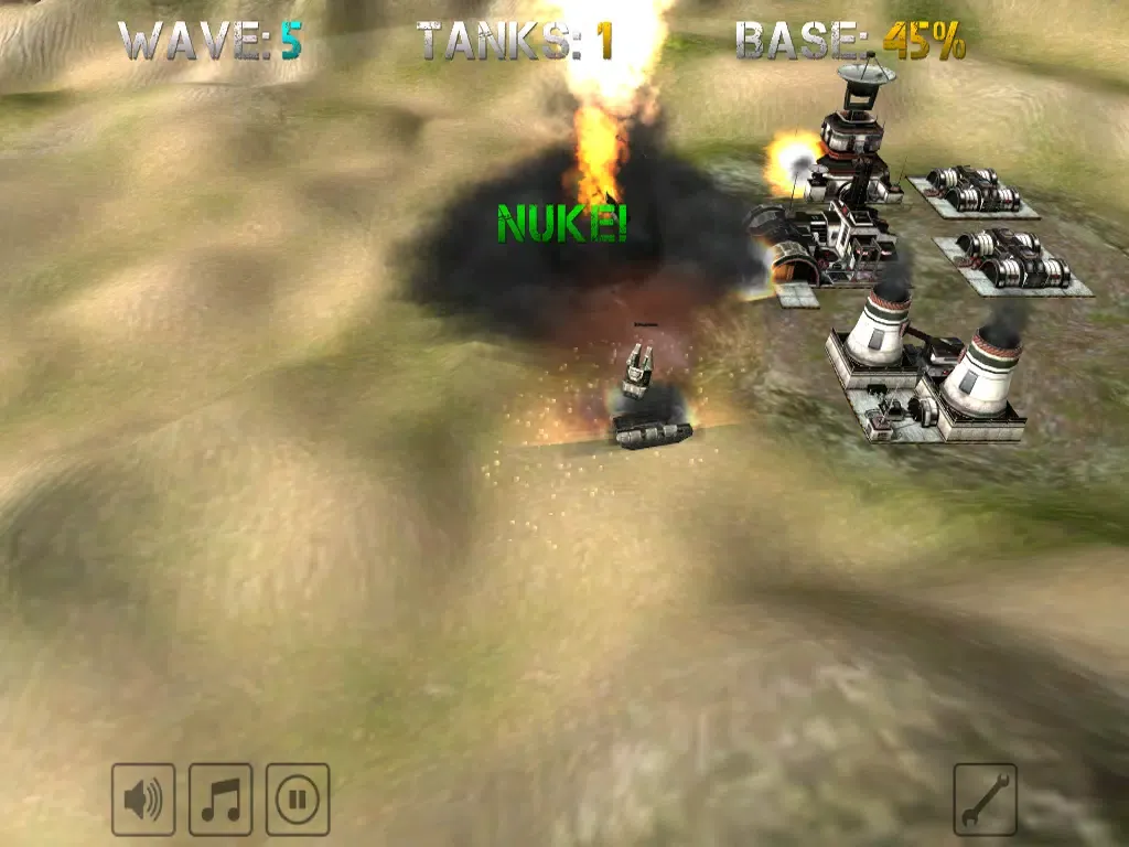 Tank Attack Wars iPad  Screenshots