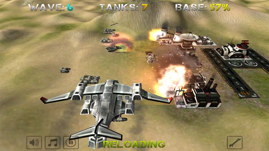 Tangkapan layar Tank Attack Wars