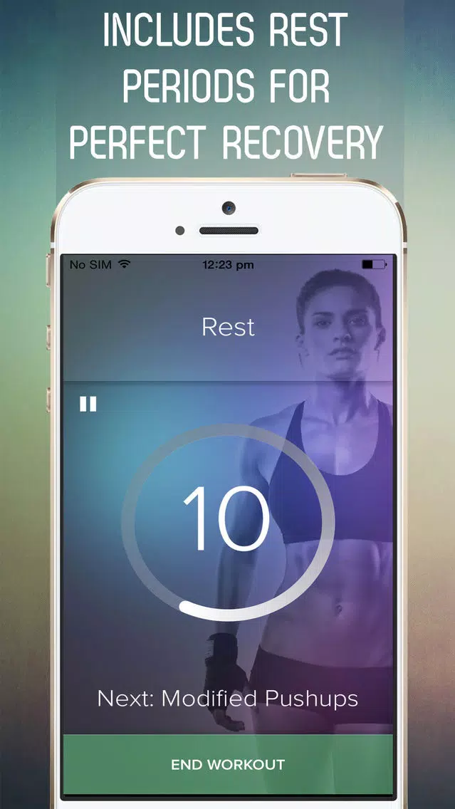 7 Minute Upper Body Challenge Workout for Toning Arms, Shoulder, Chest, Back, and Abs Screenshots