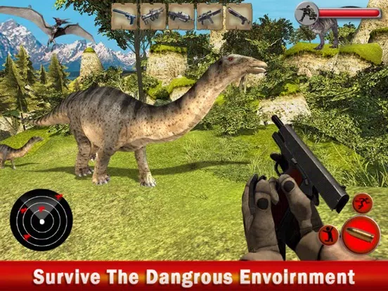 Dinosaur Hunter Pro 2016: T-Rex Wild Animals Rifle Shooting Hunting Simulator iPad  سکرین شاٹس