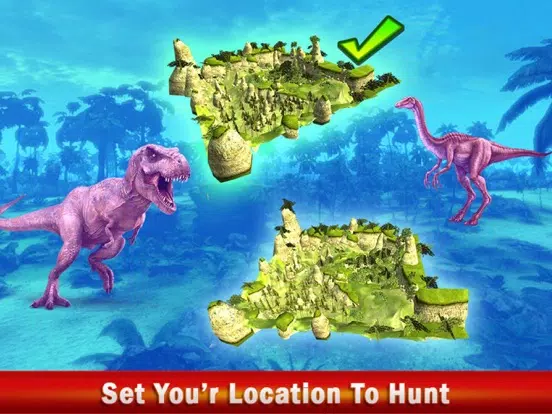 Dinosaur Hunter Pro 2016: T-Rex Wild Animals Rifle Shooting Hunting Simulator iPad  سکرین شاٹس