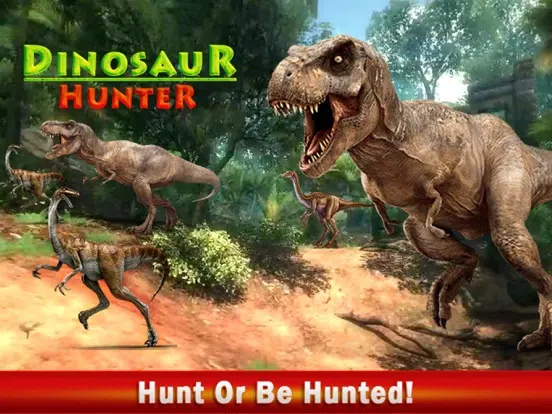 Dinosaur Hunter Pro 2016: T-Rex Wild Animals Rifle Shooting Hunting Simulator iPad  سکرین شاٹس