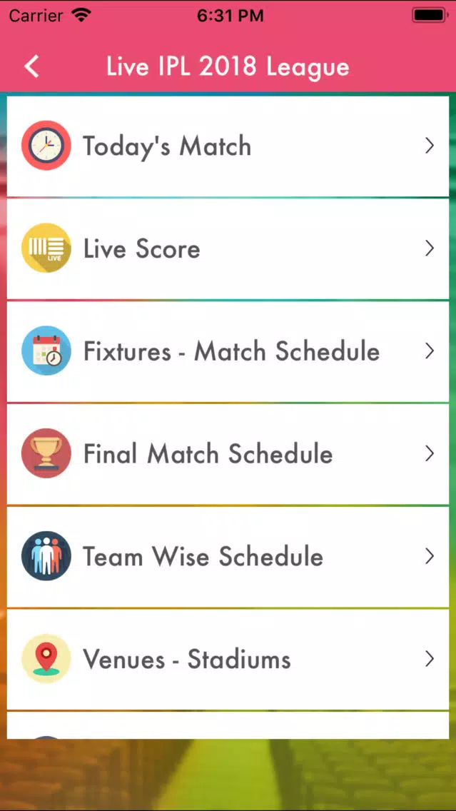 Live IPL 2018 League Fast Vigo应用截图