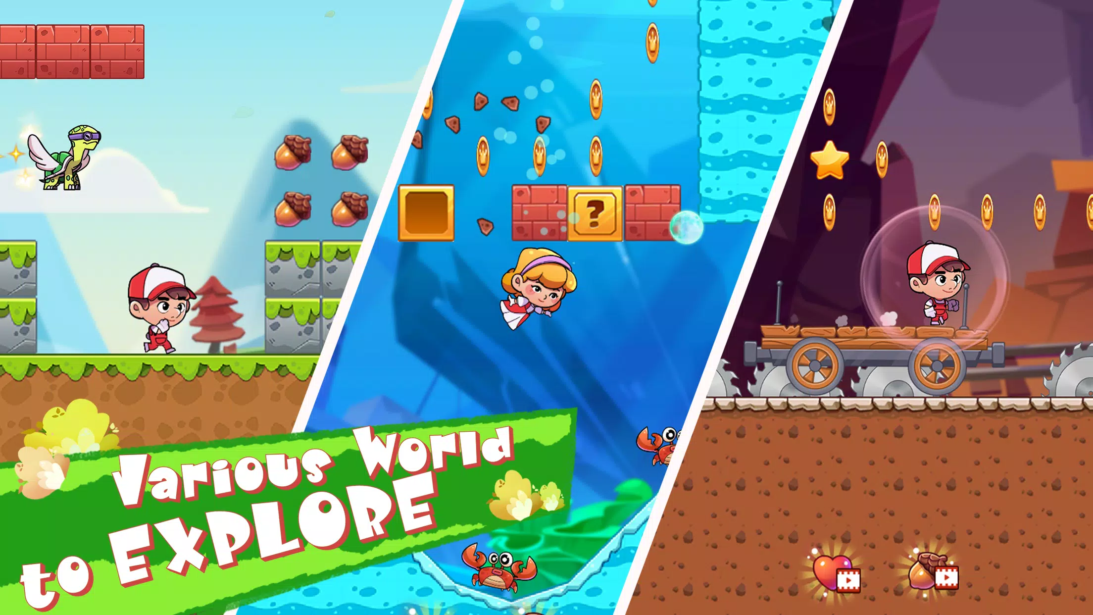 Super Rob's World - Run Game Screenshots