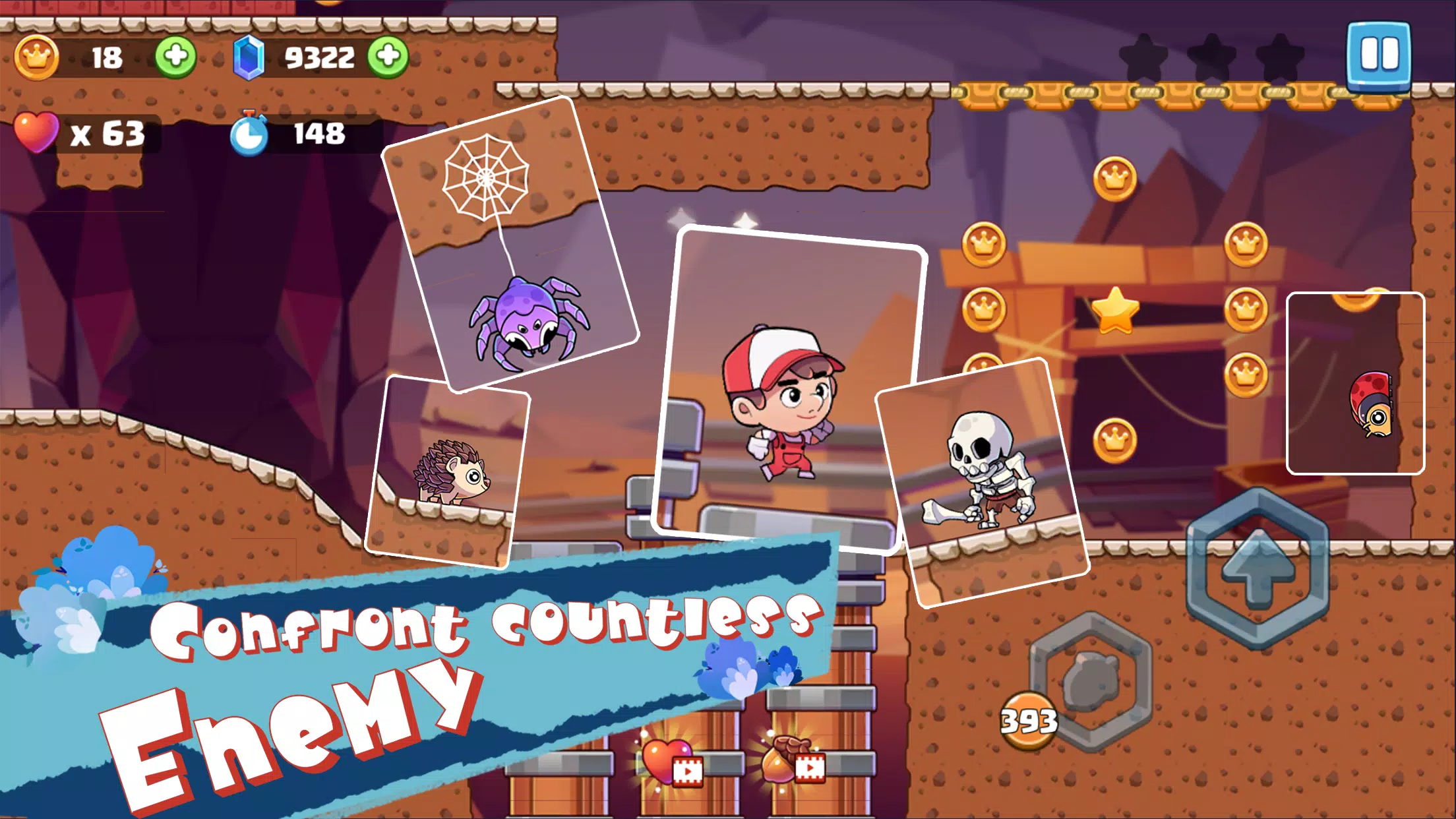 Super Rob's World - Run Game Screenshots