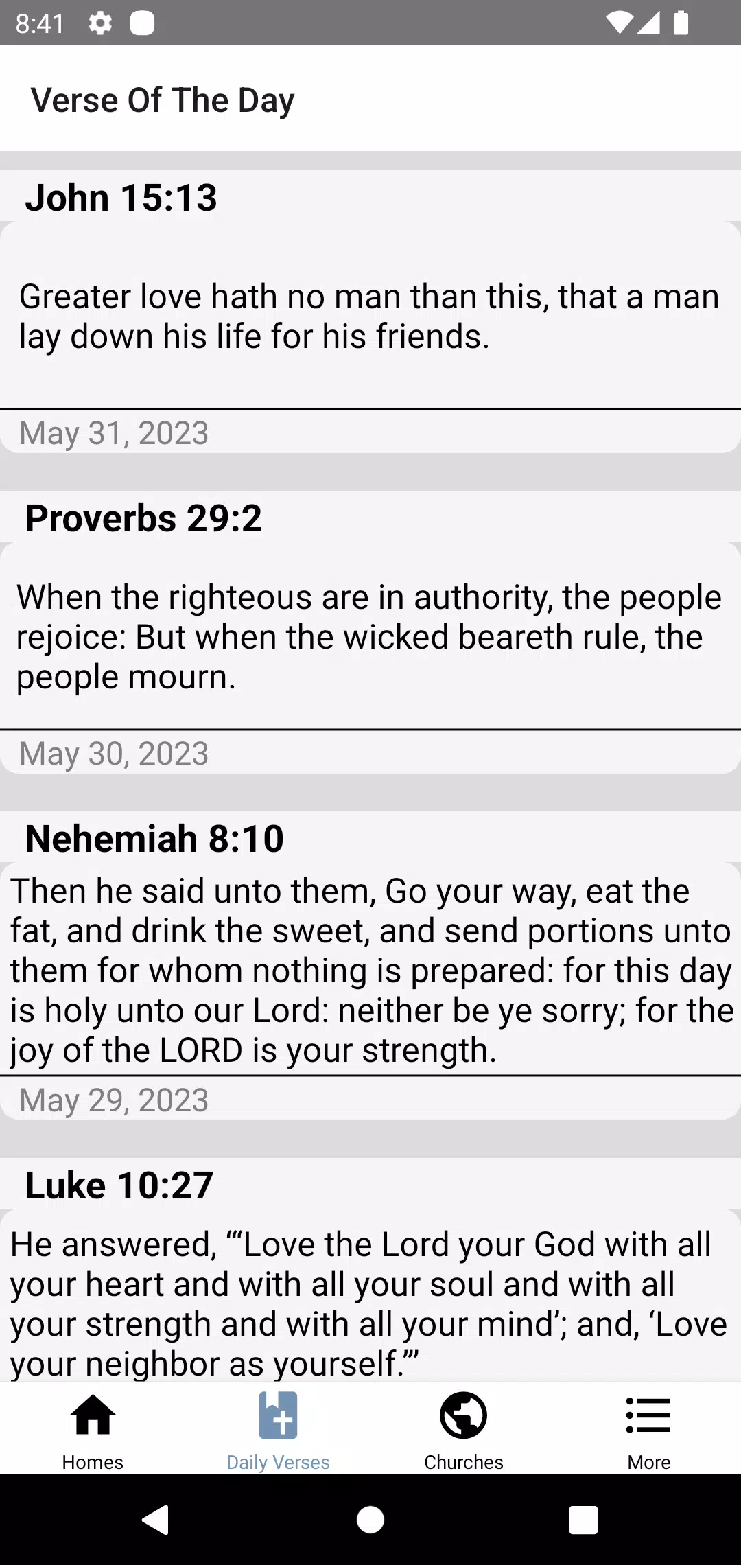 SDA Bible Study Screenshots