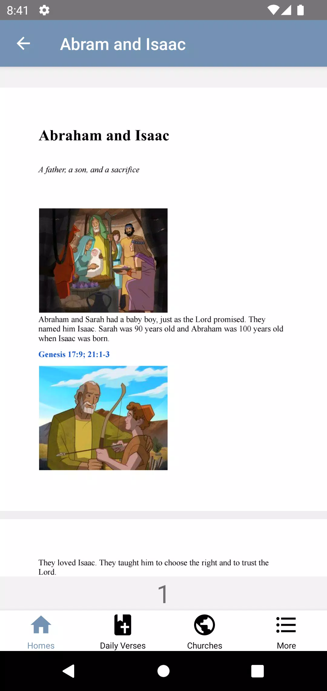 SDA Bible Study Screenshots