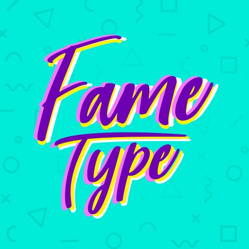 Fame Type: Words on Photos Fame Type: Words on Photos