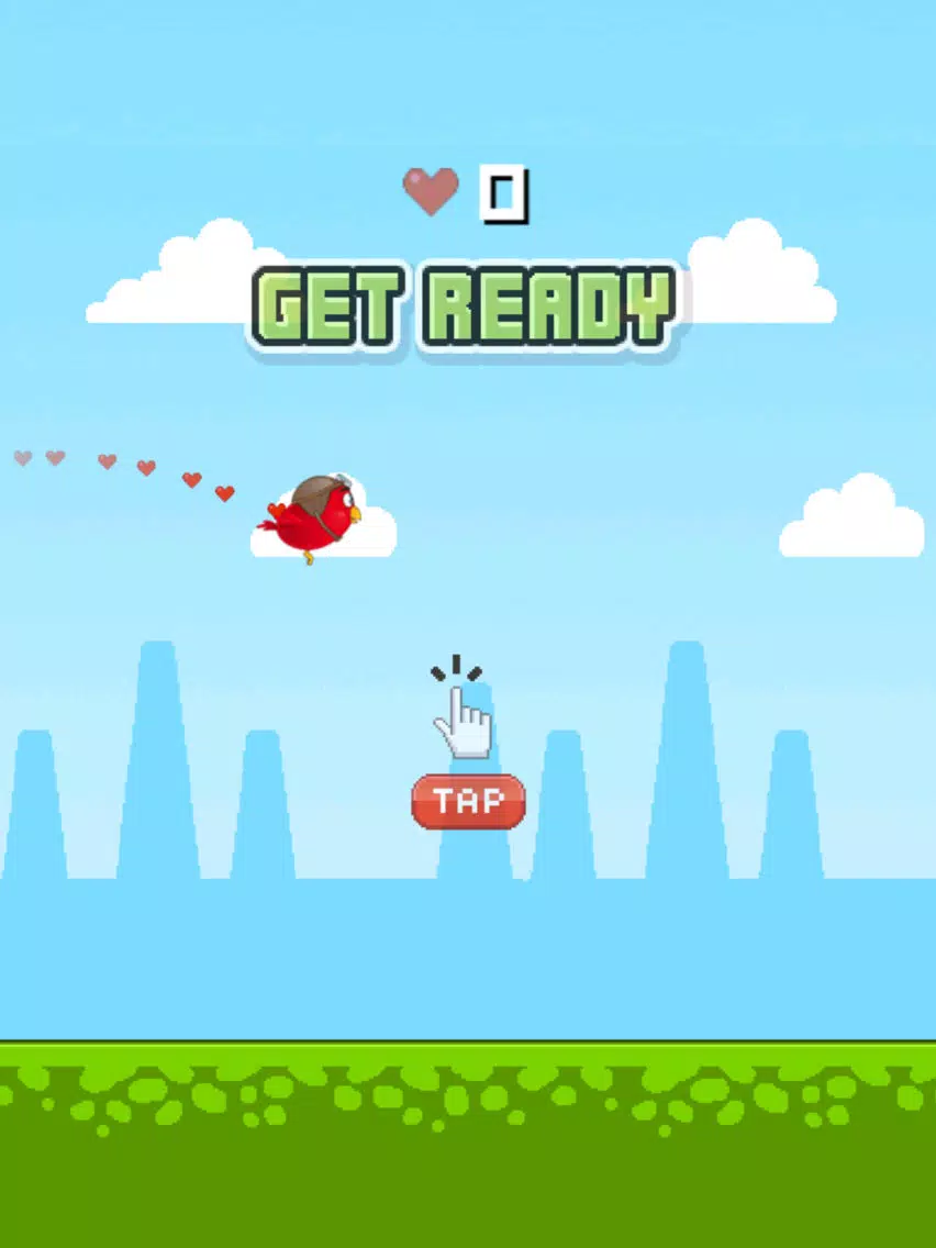 Flappy Red Bird iPad Screenshots