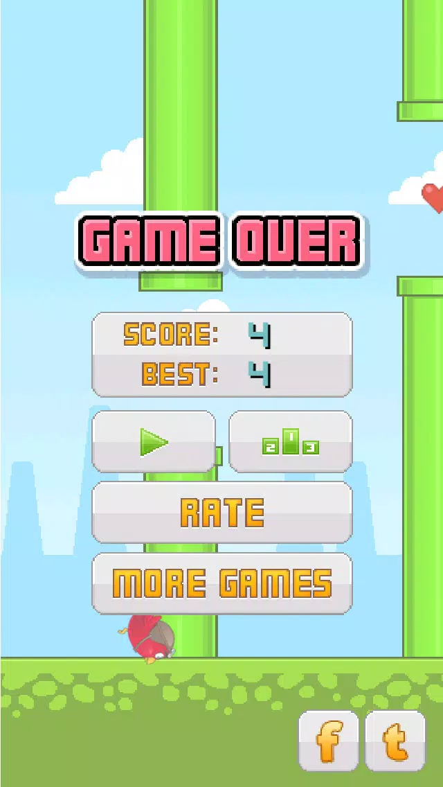 Flappy Red Bird Screenshots