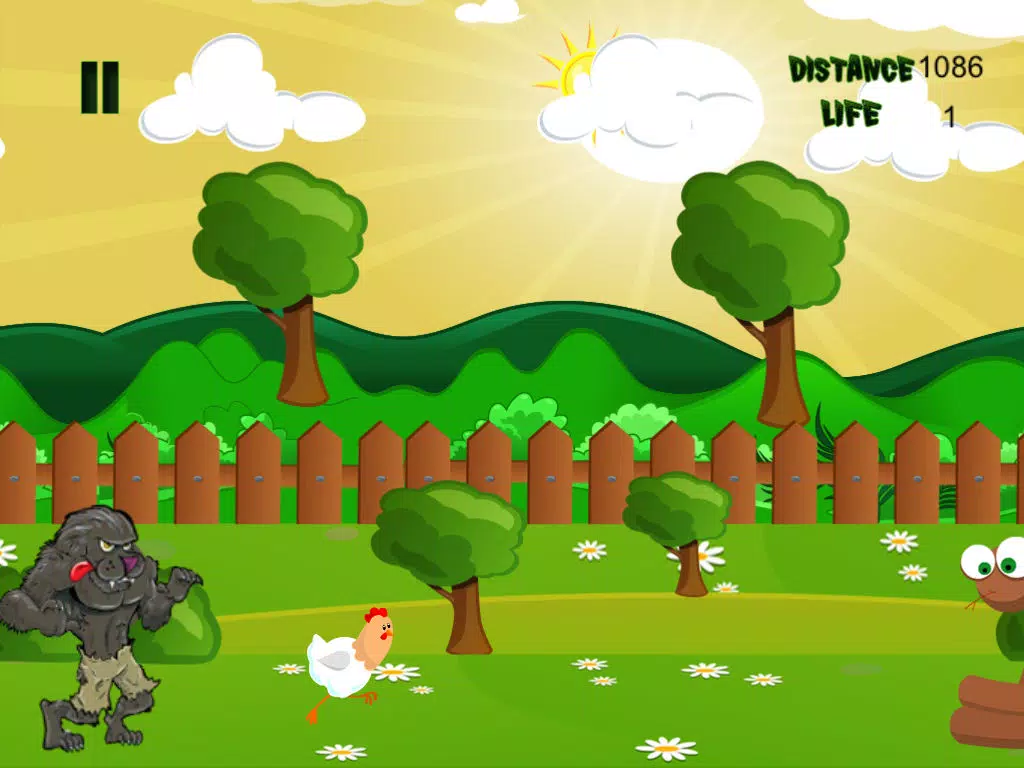 A Rooster Run Farm Running Story World Tiny Pet Game iPad स्क्रीनशॉट